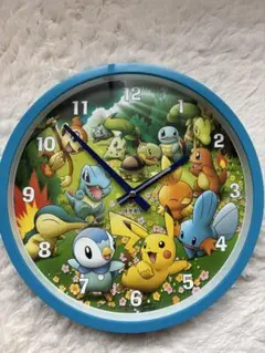 【新品未使用】ポケモン掛け時計　ダイヤモンド&パール