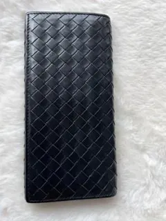 ［美品］BOTTEGA VENETA ボッテガヴェネタ　長財布　札入れ　ブラック