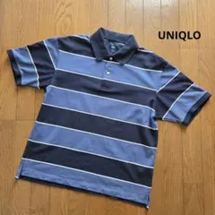 ユニクロ JW ANDERSON コラボ商品 ドライカノコ ボーダー ポロシャツ