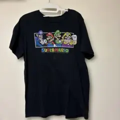 ヴィンテージ　スーパーマリオ キャラクター Tシャツ ブラック