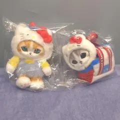 サンリオ キャラクターズ コラボ　モフサンド　マスコット キティちゃん　セット