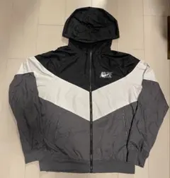 Nike ナイロンジャケット Mサイズ ブラック/グレー/ホワイト ナイキ