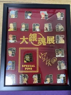 大銀魂展 限定 額装版 スペシャルピンズセット