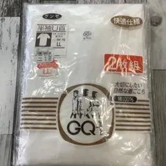 新品　グンゼ　半袖U首 Tシャツ 2枚組 LLサイズ　ホワイト　綿100％