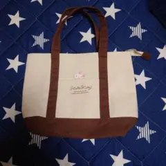 Hello Kitty トートバッグ ベージュ/ブラウン