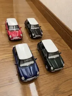ミニクーパー(1/28)ミニカー 4台セット