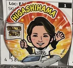 ソフトバンクホークス若鷹ガチャ 缶バッジ 超ビッグコレクションセット中村晃 福岡ソフトバンクホークス 若鷹ガチャ タカコレ 応援ありがとう 缶