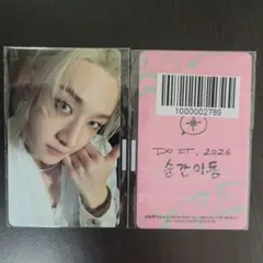 Stray kids DO IT FANS ラキドロ　トレカ バンチャン