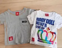 BABYDOLL 半袖Tシャツセット 80センチ