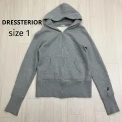 ◆ DRESSTERIOR ドレステリア フード パーカー クロップド丈 1