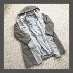 コムサ◆COMME CA BLANC D'OEUF（M-L）ママコート赤ちゃん