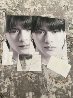 平野紫耀　Wonjungyo パンフレット　メッセージカード　シール　セット