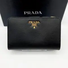 2026年最新】PRADA カラー：ブラック系 二つ折り財布の人気アイテム