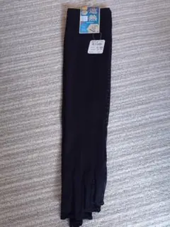 UVカットアームカバー 黒 53cm　メッシュ　5本指　滑り止め付き
