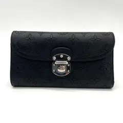 鑑定済ルイヴィトンLOUISVUITTONマヒナポルトフォイユ長財布M58162