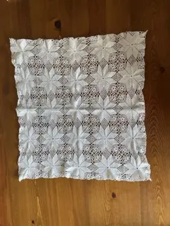 レース編み テーブルクロス ホワイト 約92cm x 63cm (19) - メルカリ