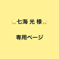 ⭐️専用ページ⭐️