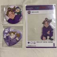 忍たま乱太郎 田村三木ヱ門 クリアカード 缶バッジ