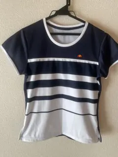 ellesse テニスウェア 半袖シャツ ネイビー Mのサムネイル