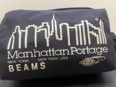 Manhattan Portage BEAMS ショルダーバッグ ネイビー