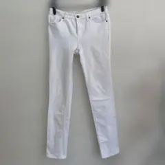 GU スキニージーンズ 70サイズ ホワイト USED