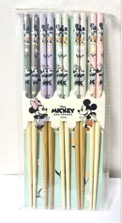 新品・未使用】ディズニー ミッキー＆フレンズ お箸セット 10膳 まとめ売り