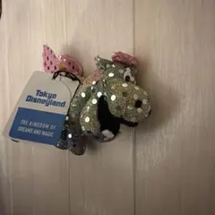 ディズニー　ぬいぐるみバッジ　エレクトリカルパレード　ドラゴン　レトロのサムネイル