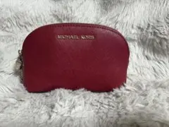 MICHAEL KORS 赤 ポーチ
