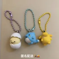 たまごっち チョコボックス ストラップ 3個セット　食玩　べびまるっち