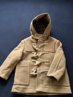 BURBERRY ベージュ ダッフルコート 3Y