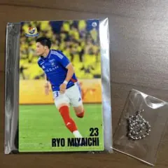 マリノス2025 マリガチャ トレカ風アクリルキーホルダー 23 宮市亮