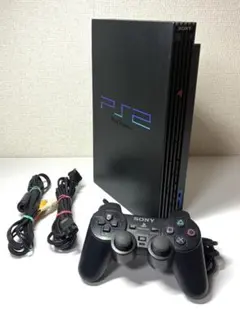 PS2 SCPH-15000CB コントローラ セット一式【動作確認済】