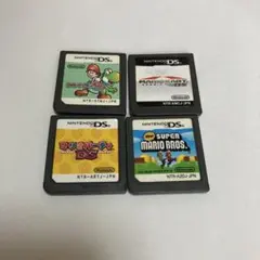 DSソフト4本まとめ売り　ヨッシーアイランドDS マリオパーティDS
