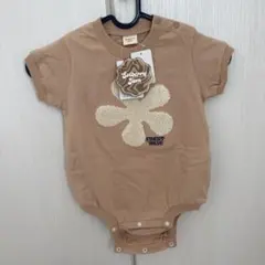 Solberry jam ブラウンロンパース 80サイズ