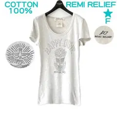 REMI RELIEF レミレリーフ Tシャツ レディース HAPPY DOVEのサムネイル