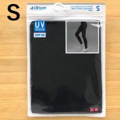 １枚　エアリズム　UVカットレギンス 10分丈　黒ブラック　S　ユニクロ