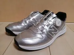 New Balance ゴルフシューズ WGBS996Zシルバー 24.5cm