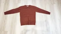 メンズ　オレンジ　セーターのサムネイル