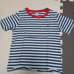Petit Bateau ストライプ Tシャツ 128cm