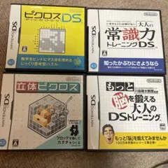 【ケースのみ】 ニンテンドーDS 大人の常識力　立体ピクロス　ピクロスDS