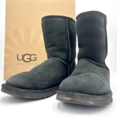 アグ　UGG クラシックショートブーツ5825 ブラック 22cm