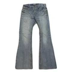 《Y2K》London Denim ライトブルーストレートデニム