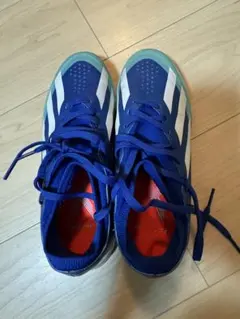adidas X CRAZYFAST サッカースパイク 22cm 青