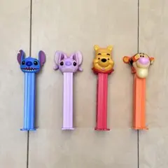 PEZ ペッツ ディズニー 4本セット スティッチ プーさん