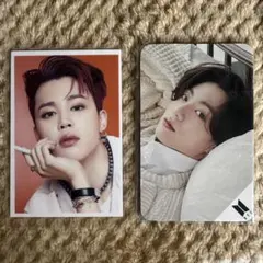 Jimin & Jungkook K-POPカード　2枚セット