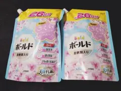 ボールド　さくらフローラル　液体洗剤　26日分×2袋　630g×2袋のサムネイル