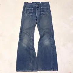 90s ヴィンテージ ブーツカットデニムジーンズ　Ban-BanBYOHNETのサムネイル