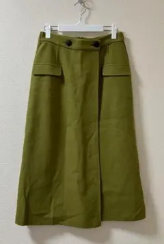 le.coeur blanc ジャージーメルトンラップスカート