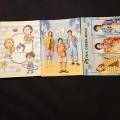 ミセスグリーンアップル ビジュアルシート 3枚セット