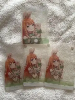 学園アイドルマスターGIGOノベルティクリアカード 紫雲清夏